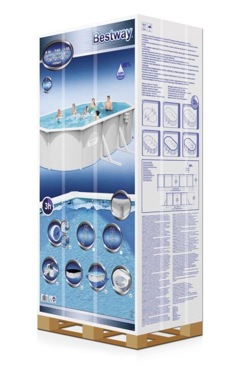 Stelaż do Trampolina Ogrodowa 8FT 244cm Z