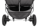 EASY TWIN 4.0 Baby Monsters wózek dziecięcy bliźniaczy do 22kg wersja spacerowa - Black / Silver Frame