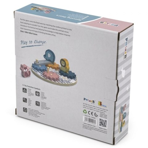 VIGA PolarB Drewniane Koła Zębate ze zwierzątkami