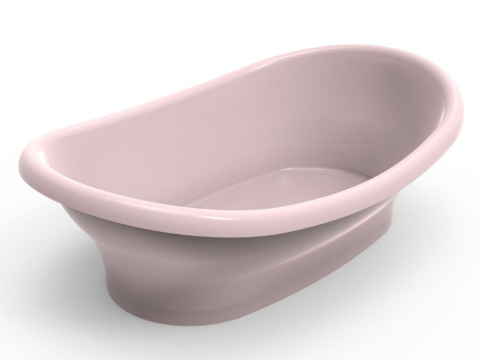 Zestaw VASCO 2w1 wanienka do kąpieli + stojak Thermobaby - różowa