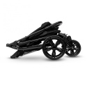 Annet Plus Lionelo wózek spacerowy, duże koła, ocieplacz, moskitiera, uchwyt na kubek - Black Carbon