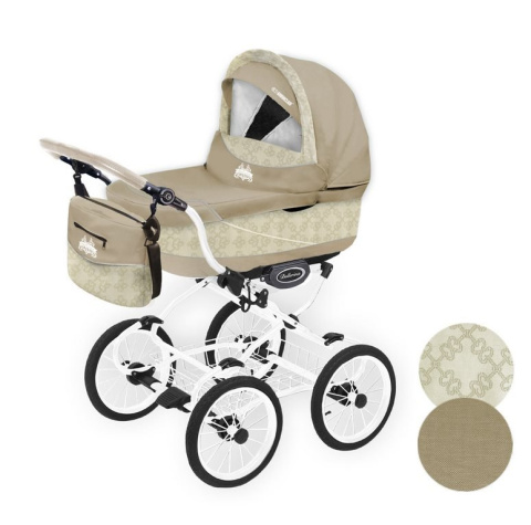 Ballerina Heritage 3w1 BabyActive wózek głęboko-spacerowy + fotelik 0m+