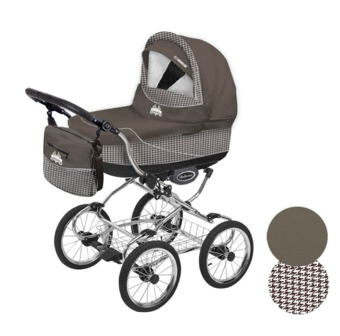 Ballerina Heritage 3w1 BabyActive wózek głęboko-spacerowy + fotelik 0m+