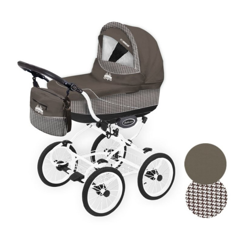 Ballerina Heritage 3w1 BabyActive wózek głęboko-spacerowy + fotelik 0m+