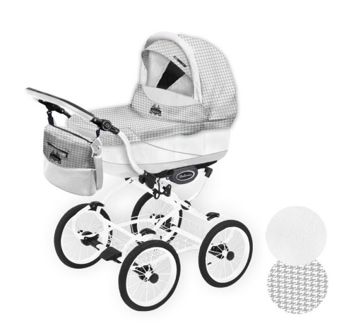 Ballerina Heritage 3w1 BabyActive wózek głęboko-spacerowy + fotelik 0m+
