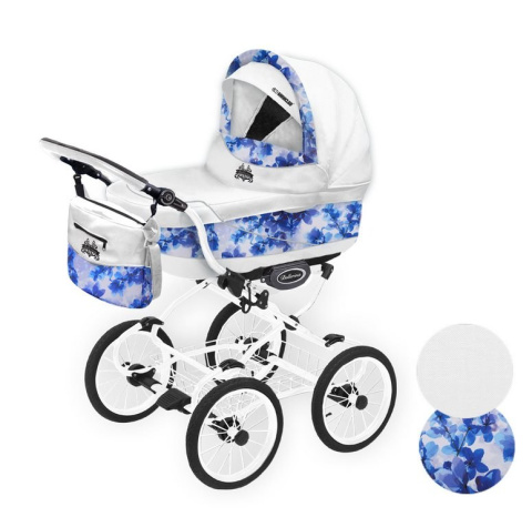 Ballerina Heritage 3w1 BabyActive wózek głęboko-spacerowy + fotelik 0m+