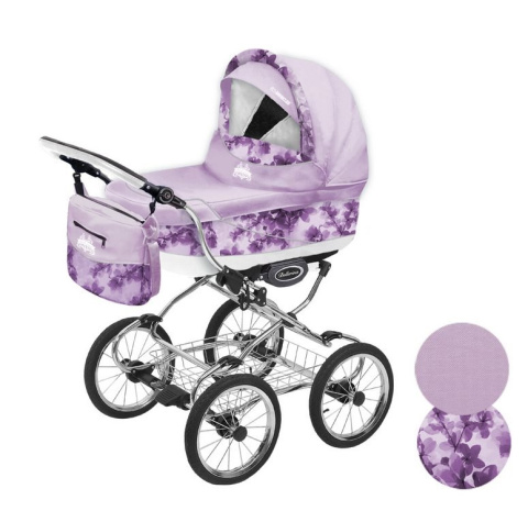 Ballerina Heritage 3w1 BabyActive wózek głęboko-spacerowy + fotelik 0m+