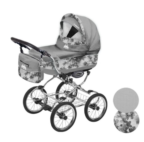 Ballerina Heritage 3w1 BabyActive wózek głęboko-spacerowy + fotelik 0m+