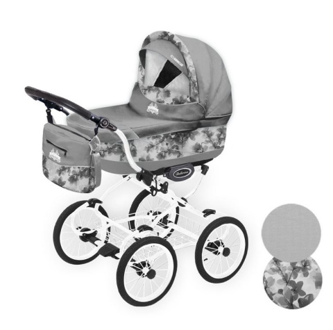 Ballerina Heritage 3w1 BabyActive wózek głęboko-spacerowy + fotelik 0m+