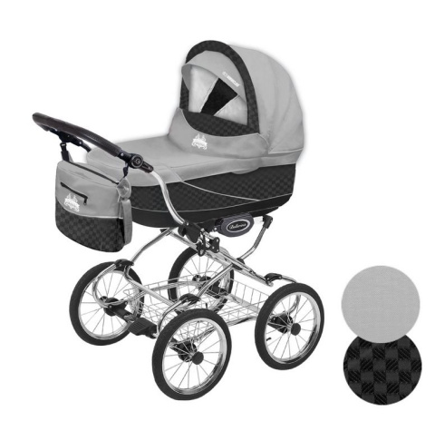 Ballerina Heritage 3w1 BabyActive wózek głęboko-spacerowy + fotelik 0m+