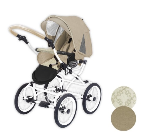 Ballerina Heritage 3w1 BabyActive wózek głęboko-spacerowy + fotelik 0m+