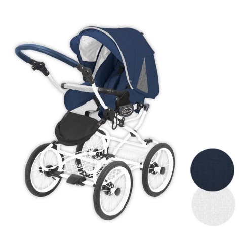 Ballerina Heritage 3w1 BabyActive wózek głęboko-spacerowy + fotelik 0m+