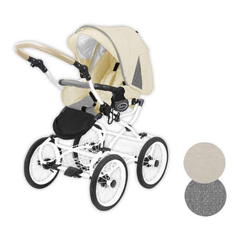 Ballerina Heritage 3w1 BabyActive wózek głęboko-spacerowy + fotelik 0m+