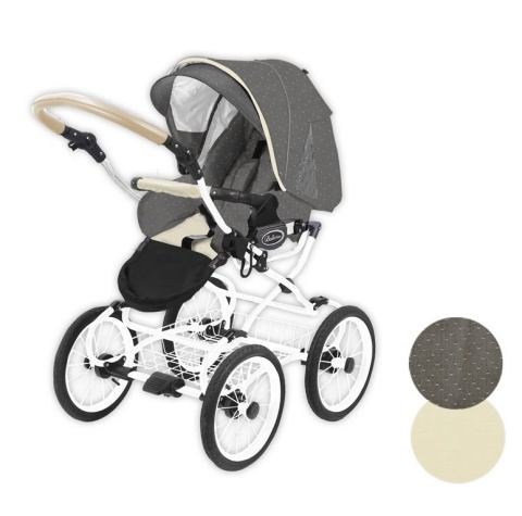 Ballerina Heritage 3w1 BabyActive wózek głęboko-spacerowy + fotelik 0m+