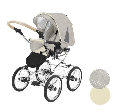 Ballerina Heritage 3w1 BabyActive wózek głęboko-spacerowy + fotelik 0m+