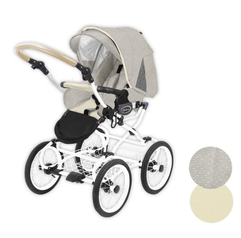 Ballerina Heritage 3w1 BabyActive wózek głęboko-spacerowy + fotelik 0m+