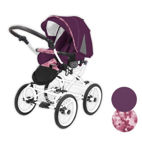 Ballerina Heritage 3w1 BabyActive wózek głęboko-spacerowy + fotelik 0m+