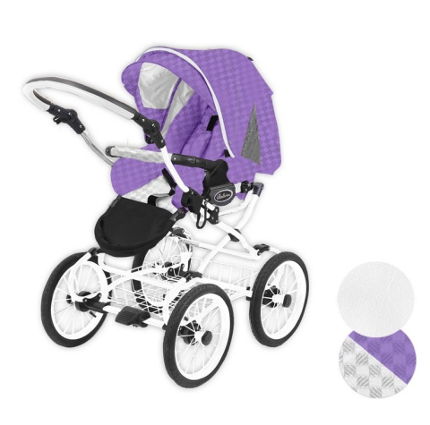 Ballerina Heritage 3w1 BabyActive wózek głęboko-spacerowy + fotelik 0m+