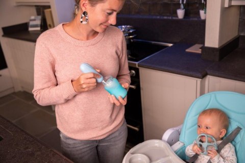 B-Mikser mieszadło do mleka w proszku Blue mint