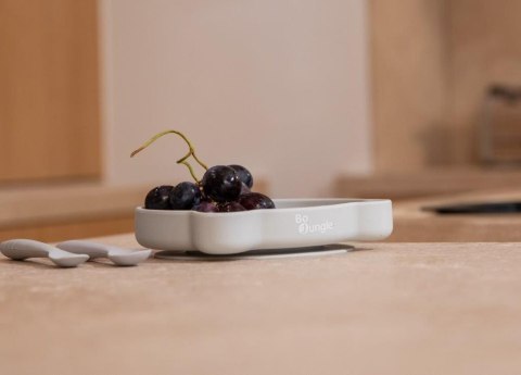 B-Talerzyk silikonowy Bear z przyssawką Blue mint