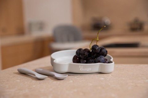 B-Talerzyk silikonowy Bear z przyssawką Pink