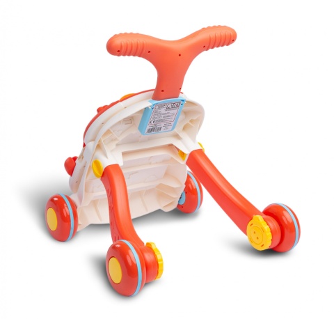 Pchacz Stoliczek 2w1 SPARK ORANGE zabawka edukacyjna Activity Toyz by Caretero