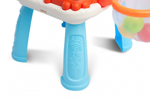Pchacz Stoliczek 2w1 SPARK TURQUOISE zabawka edukacyjna Activity Toyz by Caretero