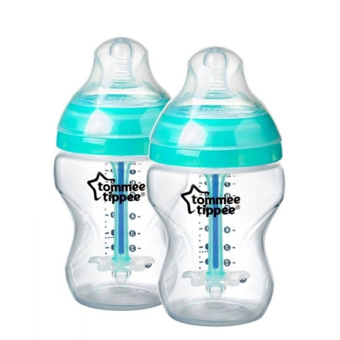 Tommee Tippee Butelka 2x 260 ml Antykolkowa Advanced 225252