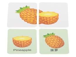 Układanka obrazkowa puzzle w puszce warzywa/owoce 32 elementy