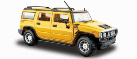 MAISTO 31231 Auto Hummer H2 S 2003 żółty 1:27 p12