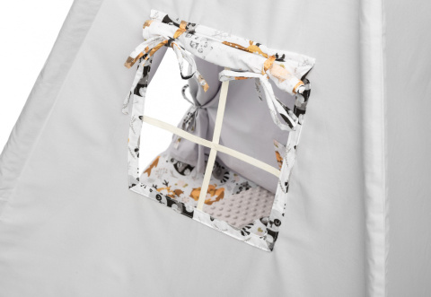 Namiot Tipi SZOPY SZARE kącik zabaw TOYZ by Caretero