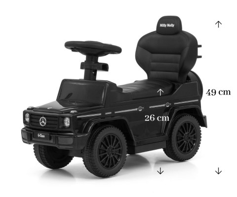 Pojazd z rączką MERCEDES G350d Black