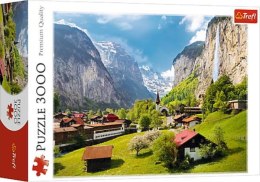 Puzzle 3000el Lauterbrunnen, Szwajcaria 33076 Trefl p4
