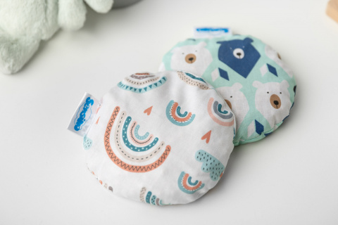 Sensillo Termofor z pestkami wiśni 15cm do schładzania lub rozgrzewania bolących miejsc - TĘCZA