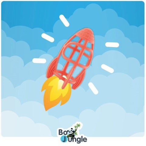 B-Gryzak silikonowy rakieta