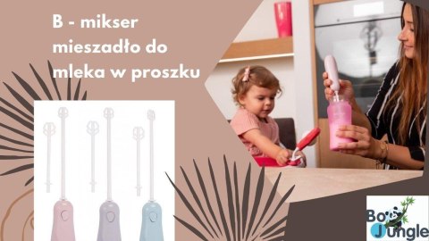 B-Mikser mieszadło do mleka w proszku Blue mint