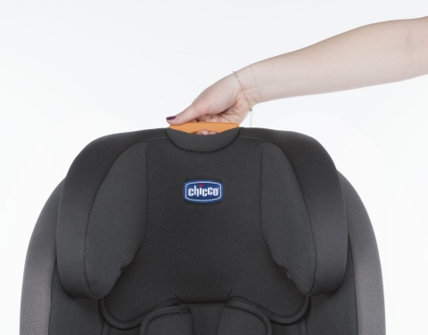 YOUniverse Fix Grupa 1/2/3 9-36 kg Chicco fotelik samochodowy 3* ADAC - Jet Black