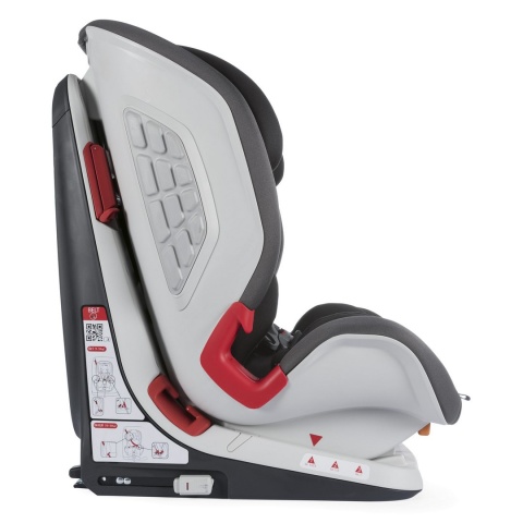 YOUniverse Fix Grupa 1/2/3 9-36 kg Chicco fotelik samochodowy 3* ADAC - Jet Black