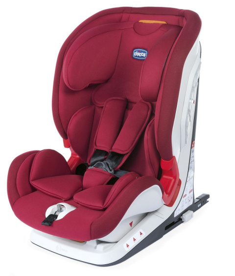YOUniverse Fix Grupa 1/2/3 9-36 kg + BebeCare Gratis - Chicco fotelik samochodowy 3* ADAC - Red Passion