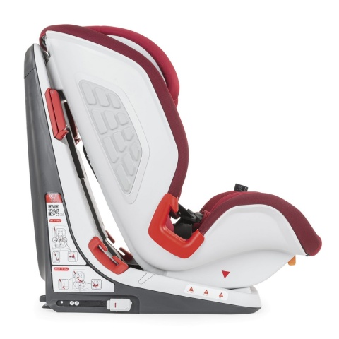 YOUniverse Fix Grupa 1/2/3 9-36 kg + BebeCare Gratis - Chicco fotelik samochodowy 3* ADAC - Red Passion