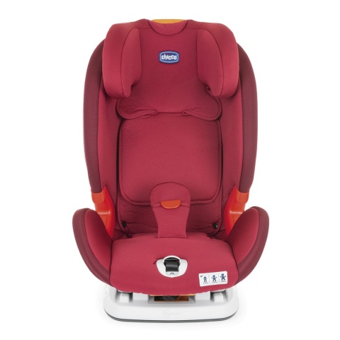 YOUniverse Fix Grupa 1/2/3 9-36 kg + BebeCare Gratis - Chicco fotelik samochodowy 3* ADAC - Red Passion
