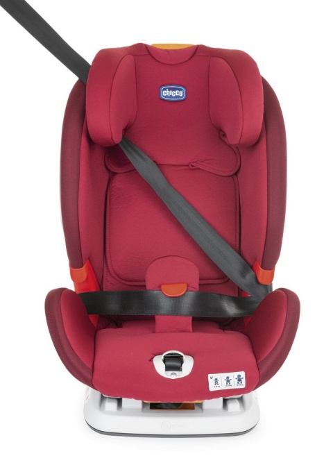 YOUniverse Fix Grupa 1/2/3 9-36 kg + BebeCare Gratis - Chicco fotelik samochodowy 3* ADAC - Red Passion