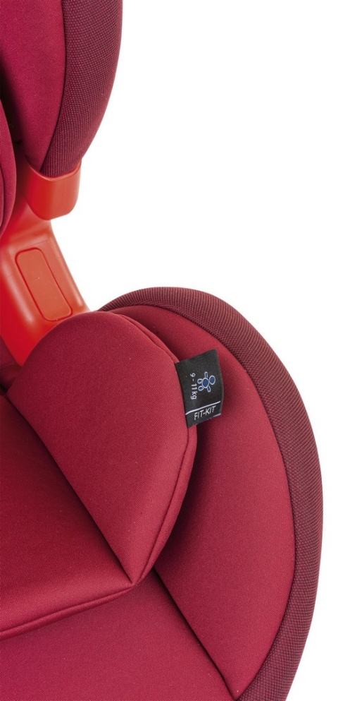 YOUniverse Fix Grupa 1/2/3 9-36 kg + BebeCare Gratis - Chicco fotelik samochodowy 3* ADAC - Red Passion