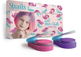 Zmywalne kredy do włosów Hair Chalk 2 szt Snails - Mermaid