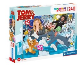 Clementoni Puzzle 24el Maxi podłogowe Tom i Jerry 24212