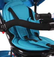 NEO AIR PROMO - Rowerek trójkołowy Lorelli Bertoni - Red Black Luxe