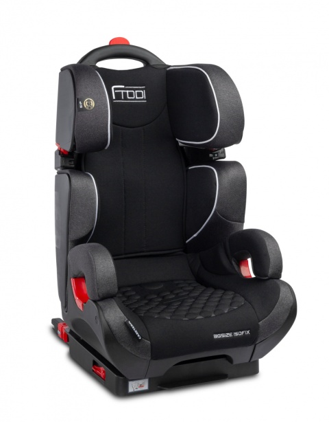 Frodi GRAPHITE Caretero fotelik samochodowy dla starszaków 15-36kg rośnie z dzieckiem