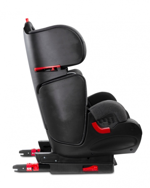 Frodi GRAPHITE Caretero fotelik samochodowy dla starszaków 15-36kg rośnie z dzieckiem