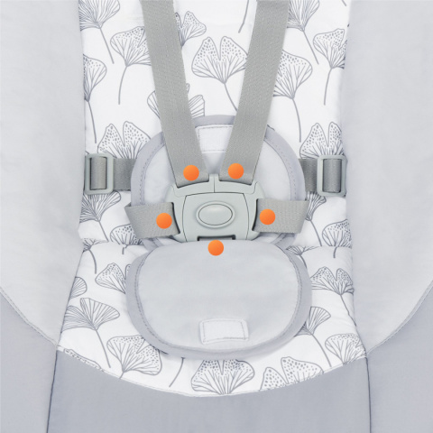 LULI Kinderkraft elektryczny leżaczek bujaczek 2w1 - grey