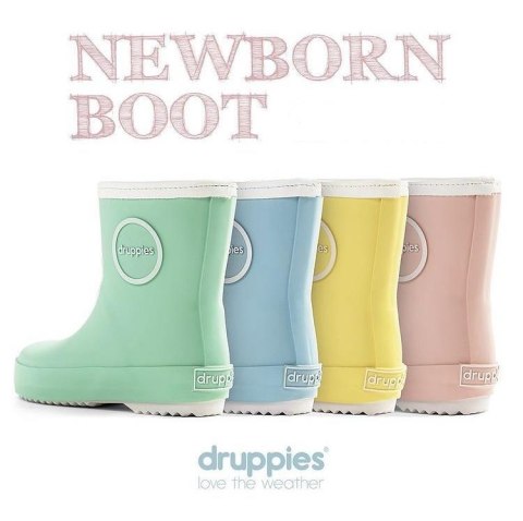 Kalosze NEWBORN BOOT Druppies pastel blue25